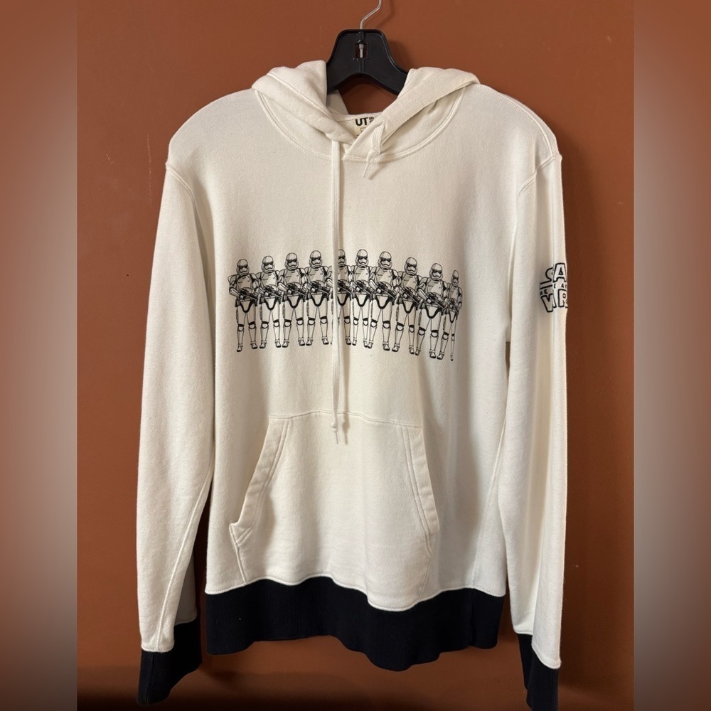 STAR WARS UNIQLO STORMTROOPER Hoodie Sweatshirt for boy or men-size S